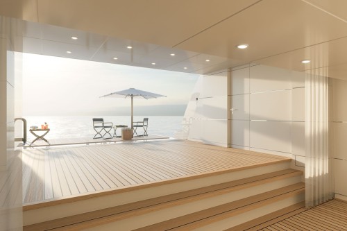 Heesen ‘Aquamarine’ Naval architects: Van Oossanen and Omega Architects,Interior Design: