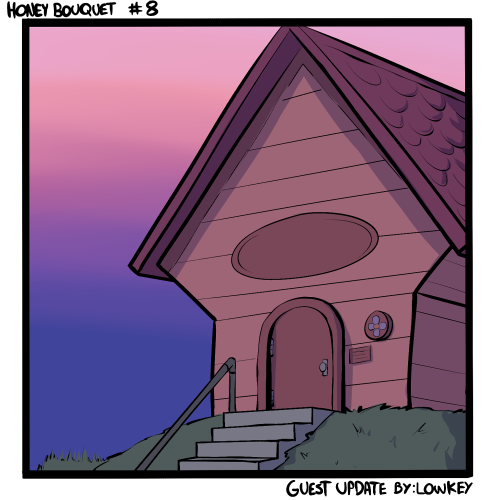 Honey Bouquet #08 - CuriosityThis guest update was drawn by the always awesome LowKey!lowkeyd