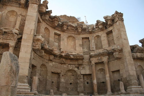 Nymphaeum, Jerash, Jordan A nymphaeum or nymphaion (Ancient Greek: νυμφαῖ&om