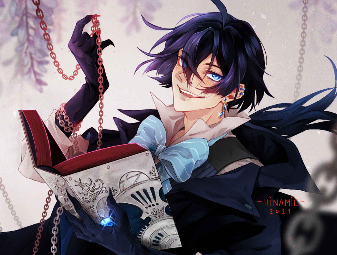 vampires, Vanitas no Carte, anime, anime boys, fan art, Vanitas