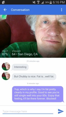 missfreudianslit:  Dating while fat lol  Solid partner potential there