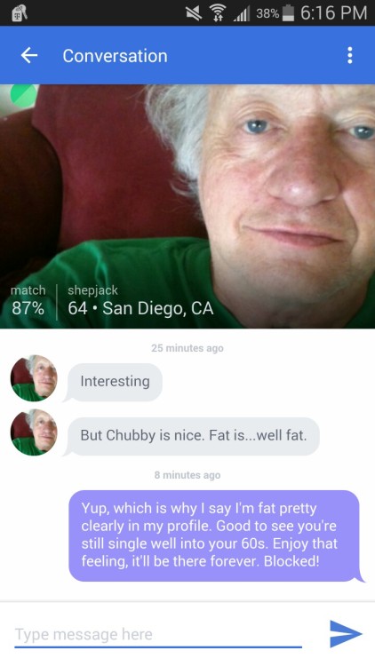 missfreudianslit:  Dating while fat lol  Solid partner potential there