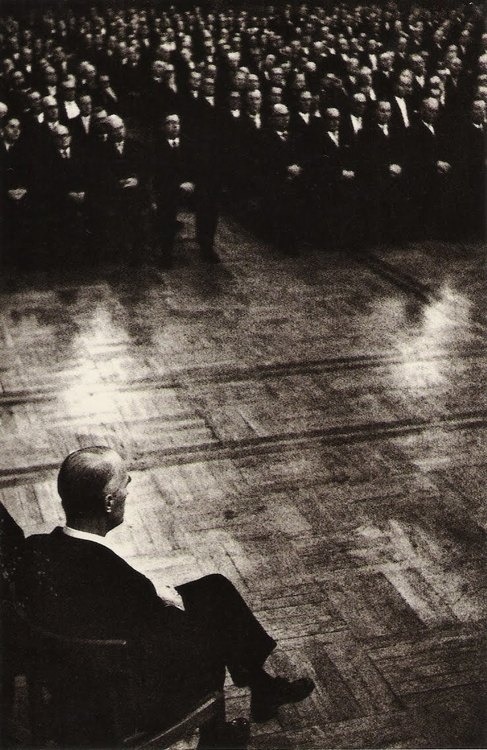 The Formal Business Meeting by René Burri. 1960 