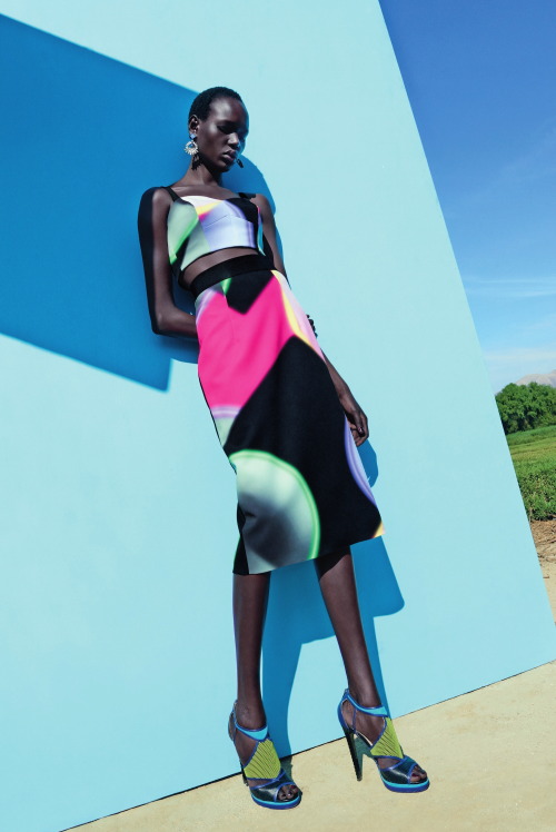 hellyeahblackmodels:“Mixed Message” - Neiman Marcus March 2015