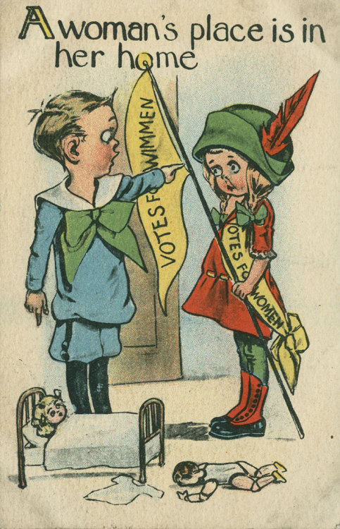 momo12139:sixpenceee:These unbelievable vintage postcards from the early 1900s were used as propagan