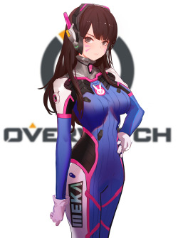 akunohomu:  D.Va by KIn (@KIncoraK)   <3