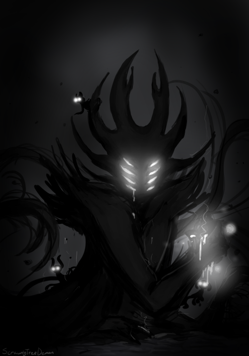 scrawnytreedemon: Consume… Consume the light…First piece on this laptop! It was an absolute joy to u