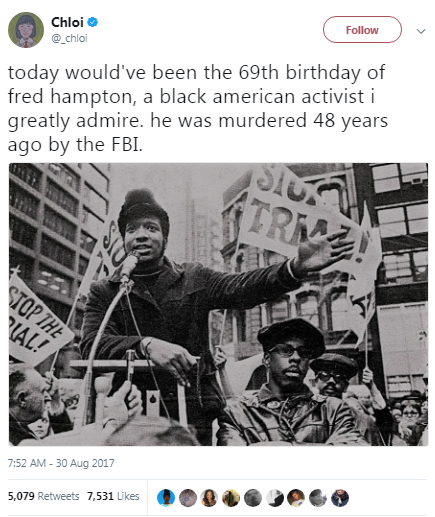 thecheshirecass:  black-to-the-bones:  He was an activist who inspired millions to