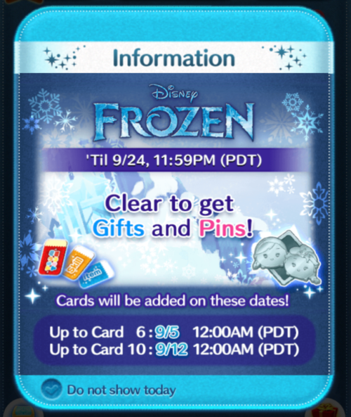 NEW SUMMER OLAF LUCKY TIME AND FROZEN EVENT STARTED!! :DGood luck!!