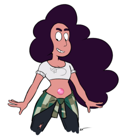 doodles4days: Request for @larevueltamx for stevonnie as mystery girl. i really liked drawing this one.. 