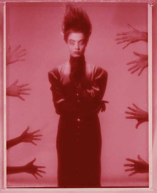 ghoulnextdoor:‘Red Girl’ (Unidentified woman), Chris Garnham, 1980s