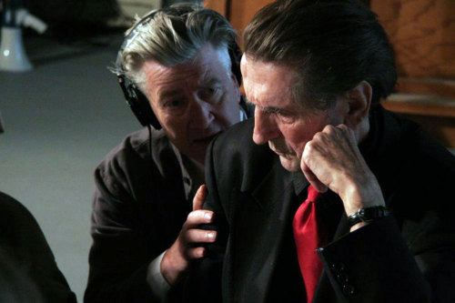 Porn  David Lynch while filming Inland Empire photos