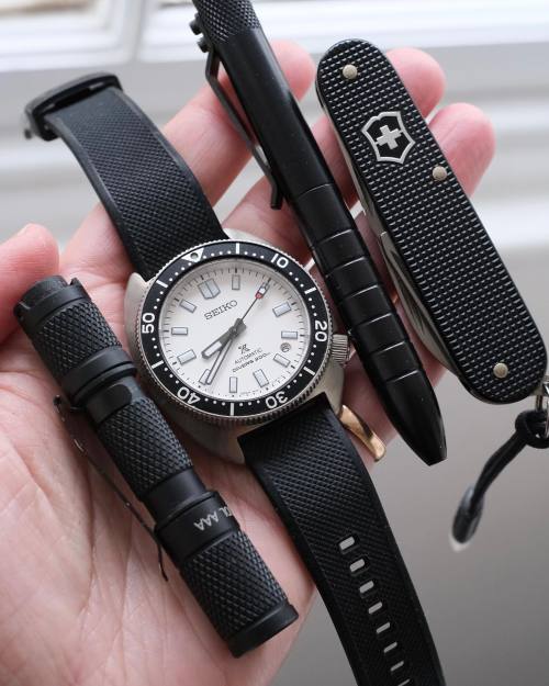 I’m not a big white dial guy, but this one sits differently for…
