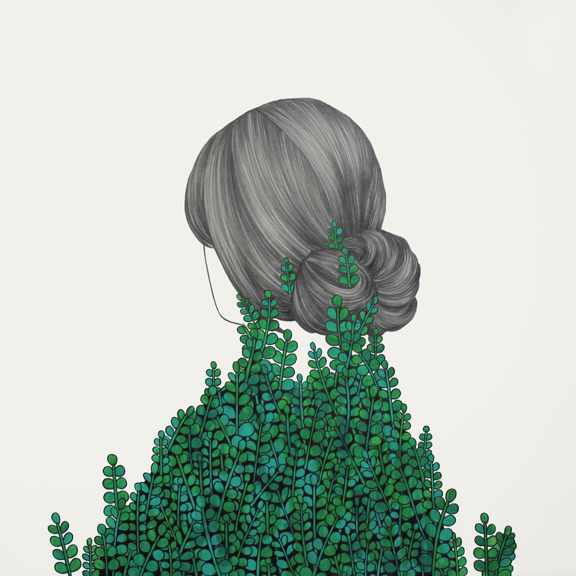 rosewong:  Change ‘ Rose Wong graphite and acrylic on mylar My pieces for the