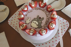 Candyxrapist:  I Got Another Totoro Birthday Cake, But This Time I Turned 22 As Opposed