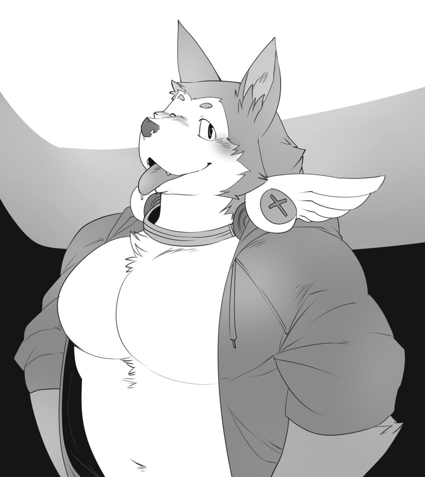 gengacanvas:  More stuff for a friend. Also, what’s supposed to be Koromaru from