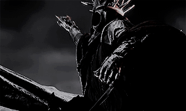 aredhels:middle-earth meme: two villains (½) & @oneringnet‘s favourite villains event→ the witch