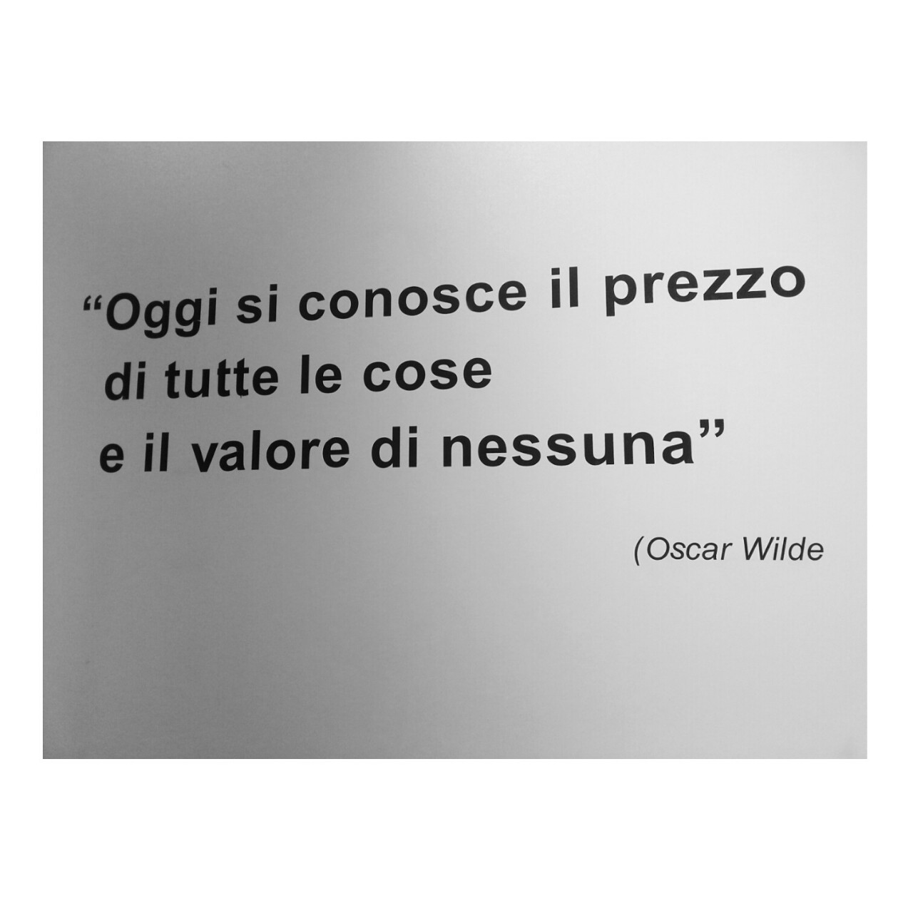 Tre fori nel cuore. — “… e il valore di nessuna.”