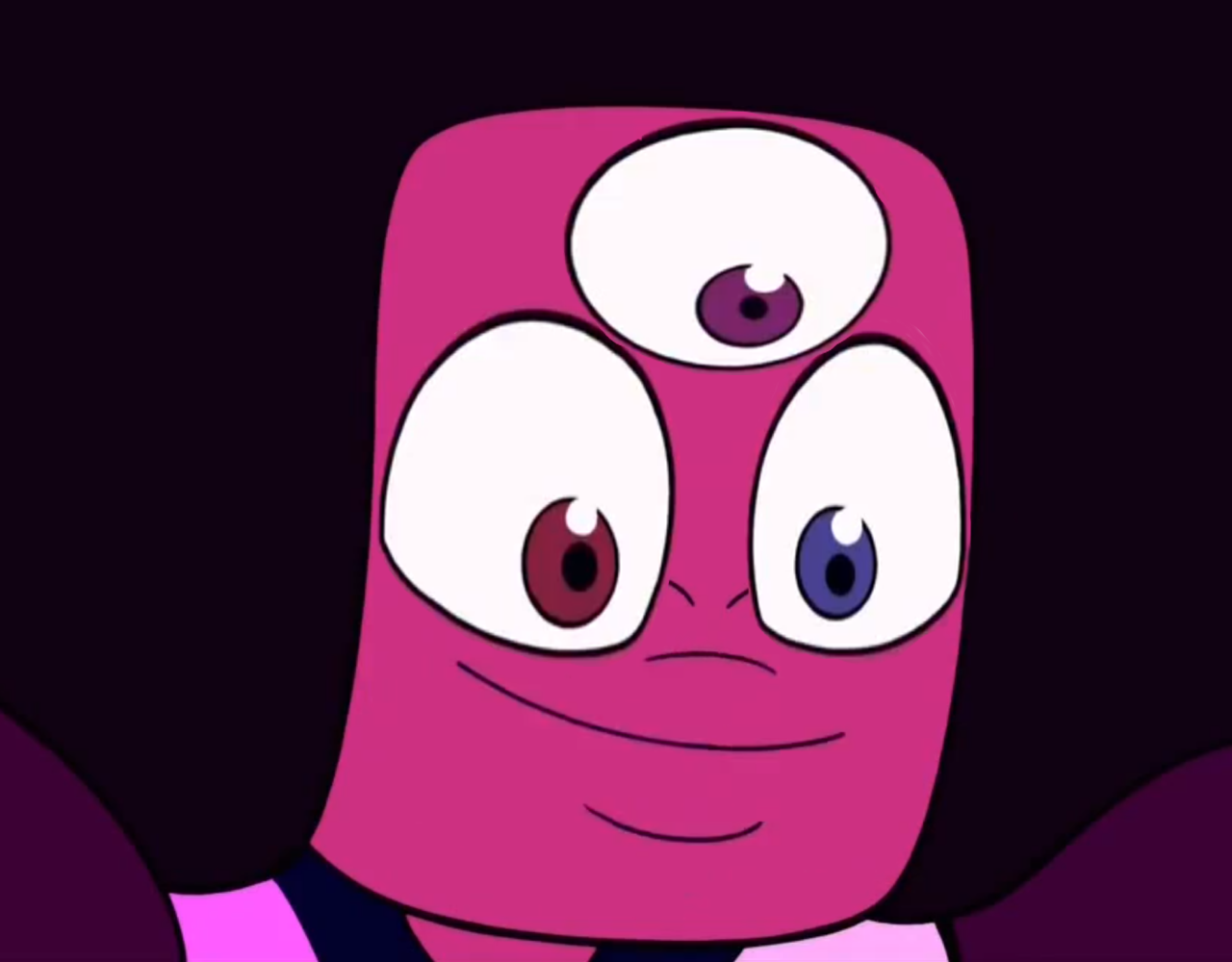 garnet with big eyes