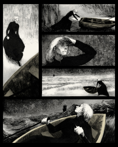 sosuperawesome:  Captain, a graphic novel by Serena Malyon 