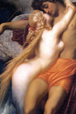 c0ssette:  The Fisherman and the Siren (Detail)