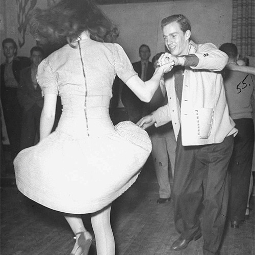 : Swing Shift Dance. Photographed by Peter Stackpole. (1942)