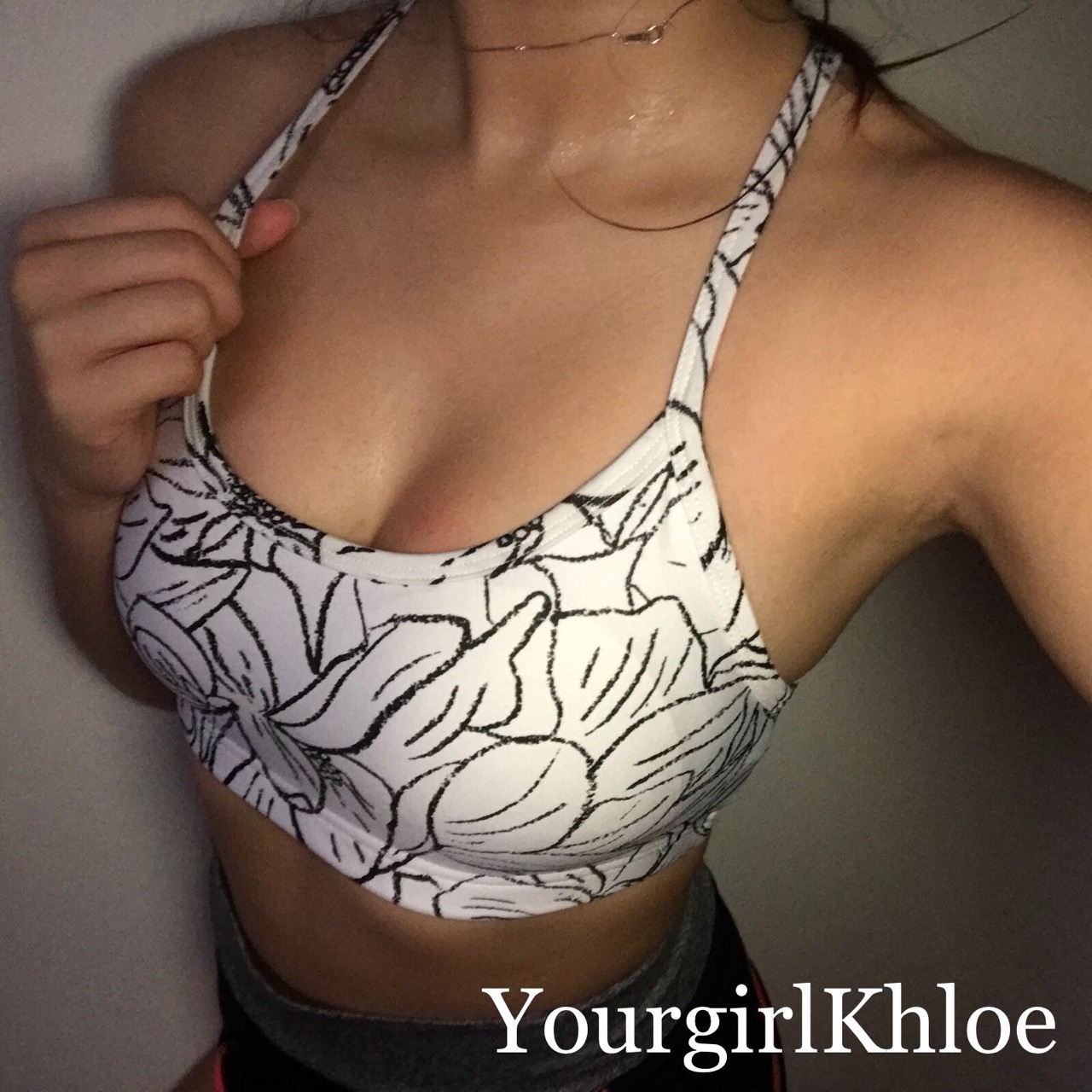 yourgirlkhloe:  Sweat with Khloe Another workout sesh ! Remember the other post of