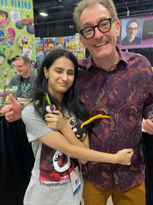 Meeting Tom Kenny Heya Guys! Its Your Girl The Assistant Commander Of The Watchdogs, The Princess Of