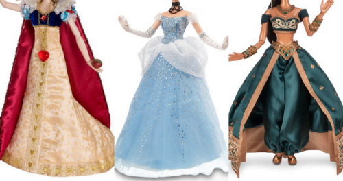 disneylimitededitiondolls:17″ Heirloom dresses