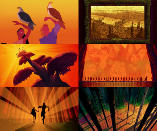 nevillegonnagiveuup:endless list of films with gorgeous visuals → Pocahontas (1995)&l