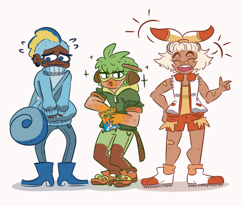 The new starters are cute!