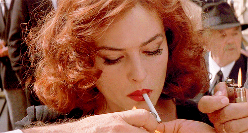 lovemonicabellucci:“It’s a double-edged sword. It can make you feel trapped.” -Monica Be