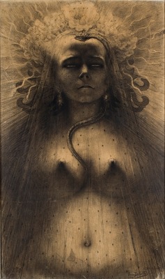 ars-symbolica:  Jean Delville, L’Idole