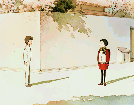 zenien:When my sisters recall the good old days it’s mainly about fashions or pop starts. For them 1966 was the high point of their youth. But for me it was just fifth grade.  ONLY YESTERDAY / おもひでぽろぽろ (1991), dir. Isao Takahata  (Dedicated