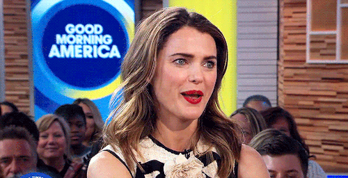 b99:Keri Russell on Good Morning America, March 25th