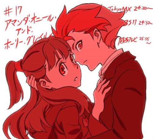 xswordeyesx:EP17 Amanda O’neill in suits! w/ Akko Created By:   Arai Hiroki‏ ,   マキバ‏  ,320☀︎4日東1イ05b‏ ,   堀 剛史 ,   へんぺいサボテン‏ 