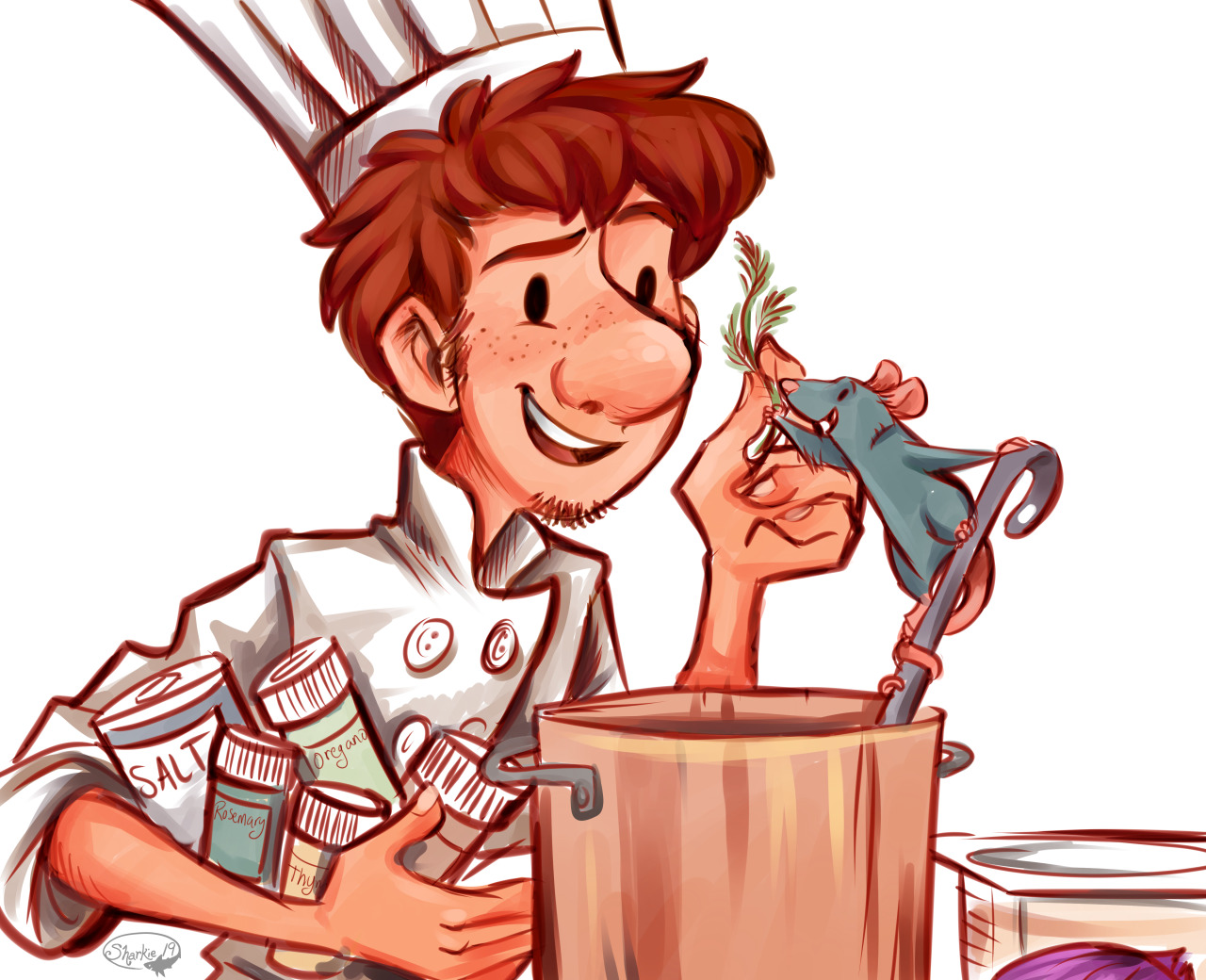 sharkie-19:  Linguini and Remy.    