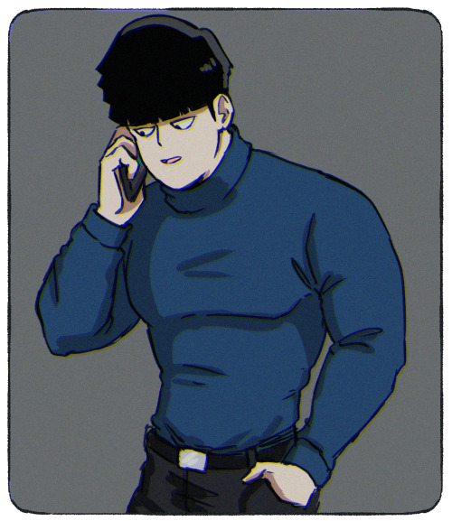 I wanted a Mob Photo Card to put in my phone case, so I drew myself one. Second one is just like, ID