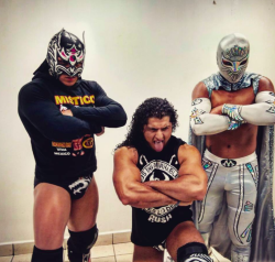 a-luchadork:  Brothers