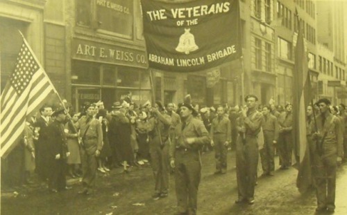 Happy Memorial Day to the veterans of the Abraham Lincoln Brigade. 