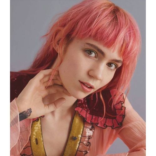 loveyouclaire:Outtake: Grimes for Teen Vogue April 2016Photographed by Ben Toms.