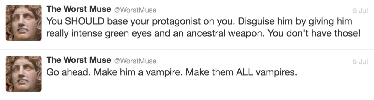 musicofthestage:  The Worst Muse hits the nail on the head with YA lit. 