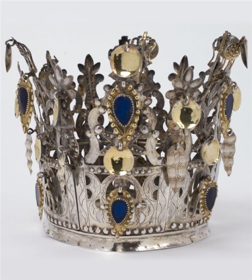 spacehotelusa: brudekrone (bridal crown),1850, norway