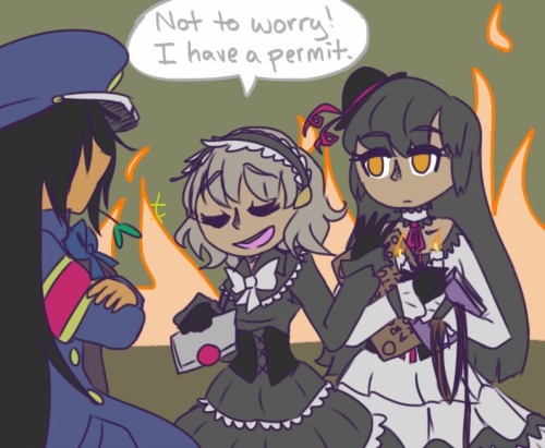 terristre:  disciplinary committee dealing with the kurobane sisters.jpg