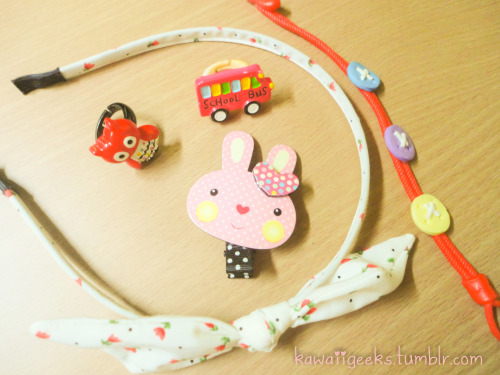 Kawaii finds from CNA