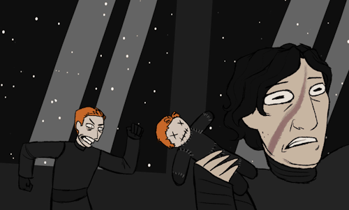 kelgrid: Kylo Ren is Hux’s tragic backstory