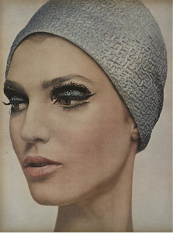 kyle-mccabe-stiansen:  “The Festive Eye,” Vogue US December 1, 1964 Photographer: Bert Stern 