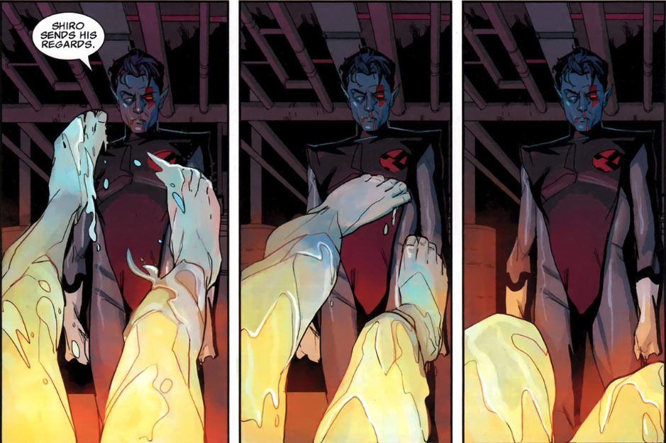 threesnnines:  Remember that time, when Aoa Nightcrawler put Aoa Iceman in the furnace.