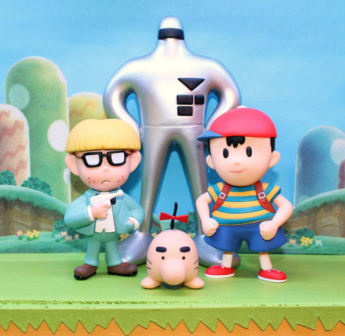 Porn photo greatmasterhand:  Earthbound (Mother 2) characters