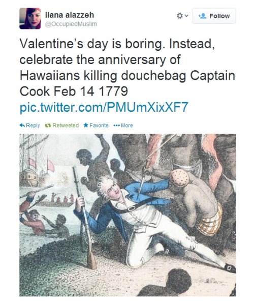 hungryghoast:  Happy Demise Of Vile Colonial Fucker Day! 